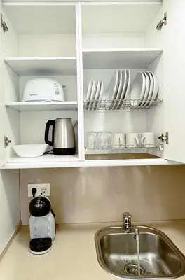 Una cocina o zona de cocina en Feel Lloret