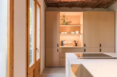 Una cocina o zona de cocina en LaComuna City Oasis