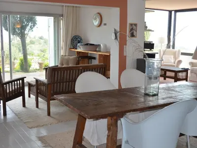 Zona de estar de Apartament singer