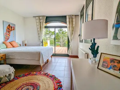 Cama o camas de una habitación en Casa estrella