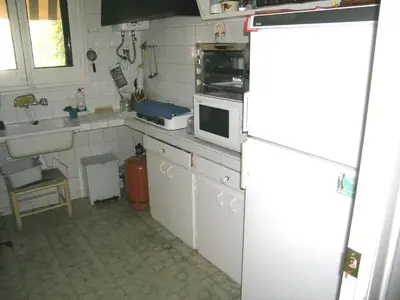 Una cocina o zona de cocina en Els pescadors