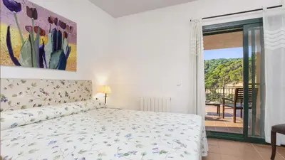 Cama o camas de una habitación en 2Glor - Lloret de Mar