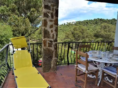 Un balcón o terraza de Casa minipa