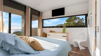 Cama o camas de una habitación en Villa Casta - Lloret de Mar