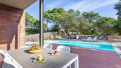 Piscina en o cerca de Villa Casta - Lloret de Mar