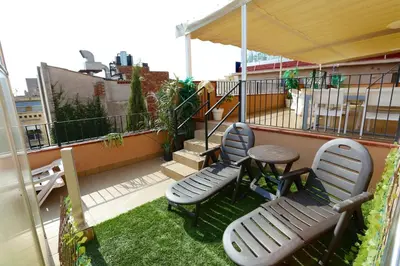 Un balcón o terraza de Royal Inn Aparthotel