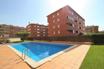 Piscina en o cerca de AL29 Apartamento playa Fenals
