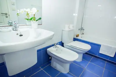 Un baño de AL33 - Apartamento coqueto a 200 m de la playa