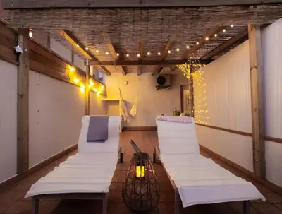 Cama o camas de una habitación en Patio Budget Studio 11