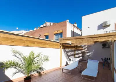 Un balcón o terraza de Patio Budget Studio 11