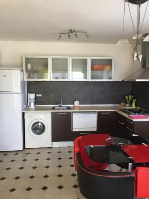 Una cocina o zona de cocina en Valentina Platja