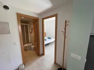 Un baño de Solàrium con terraza a 5 minutos de la playa