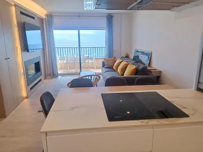 Zona de estar de Apartaments Primera Linea Torre Valentina