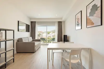 Zona de estar de Aparthotel Xic