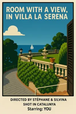 Paisaje cerca de esta villa