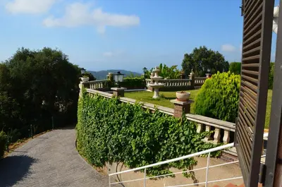 Paisaje cerca de esta villa