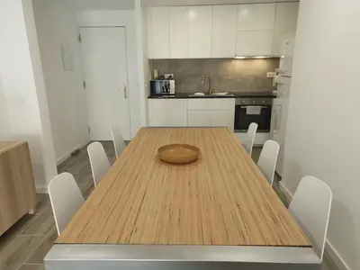 Una cocina o zona de cocina en Canyelles BBQ Apartment