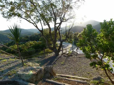 Paisaje cerca de esta villa