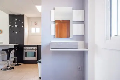 Una cocina o zona de cocina en Apartamento Consul Park
