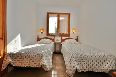 Cama o camas de una habitación en Villa Victoria