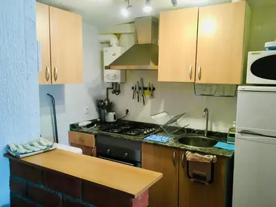 Una cocina o zona de cocina en Apartamento brisa marina