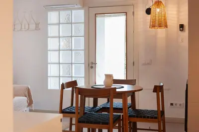 Zona de estar de Hostal Es Niu de Tamariu