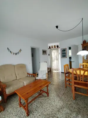 Zona de estar de La Caseta