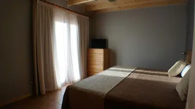 Cama o camas de una habitación en Coliving Rural Els Masos d'en Coll