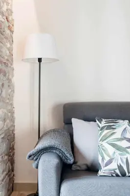 Zona de estar de Revitalized Apartment in Historical Building