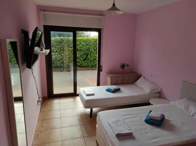 Cama o camas de una habitación en Villa El Mirador