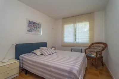 Cama o camas de una habitación en U-5 CALELLA DE PALAFRUGELL 4 PaX