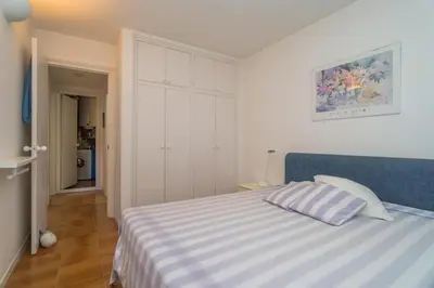 Cama o camas de una habitación en U-5 CALELLA DE PALAFRUGELL 4 PaX