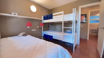 Cama o camas de una habitación en Apartment Clip L-1 - Llafranc