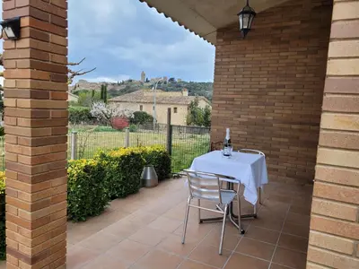 Un balcón o terraza de Can Carbó