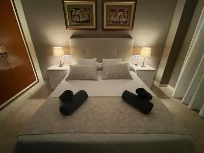 Cama o camas de una habitación en Sa Calma