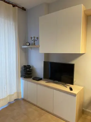 Una televisión o centro de entretenimiento en Sa Calma
