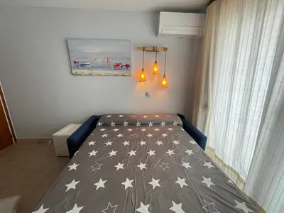 Cama o camas de una habitación en Sa Calma