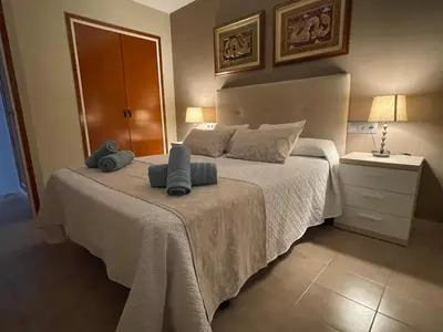 Cama o camas de una habitación en Sa Calma