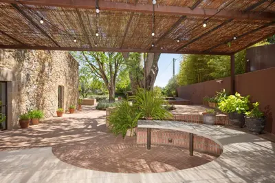Jardín al aire libre en Flateli Corçà