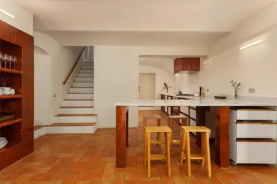 Una cocina o zona de cocina en Flateli Corçà