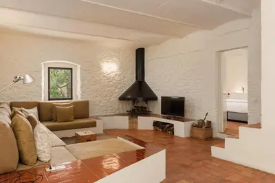 Zona de estar de Flateli Corçà