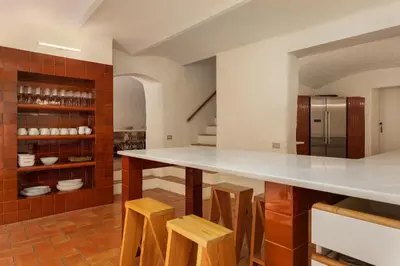Una cocina o zona de cocina en Flateli Corçà