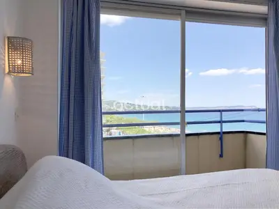 Cama o camas de una habitación en SAN SEBASTIAN 3 I