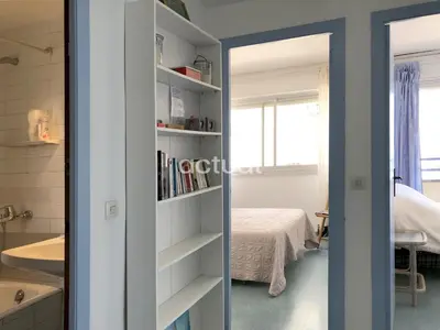 Cama o camas de una habitación en SAN SEBASTIAN 3 I