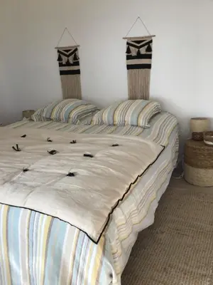 Cama o camas de una habitación en Can De Pino vue mer