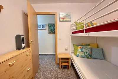 Una cocina o zona de cocina en Miramar - Piso con Piscina Comunitaria con Vistas