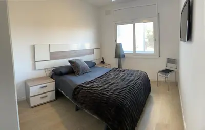 Cama o camas de una habitación en Eivissenc