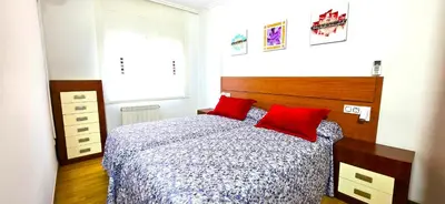 Cama o camas de una habitación en NEXTHOME Beach & Pool