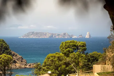 Paisaje cerca de este resort
