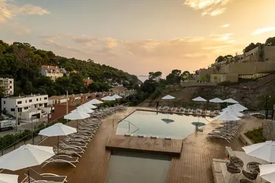 Paisaje cerca de este resort